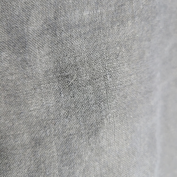 Bryn Walker elastic waist high rise wide leg linen pants black medium - Picture 4 of 11